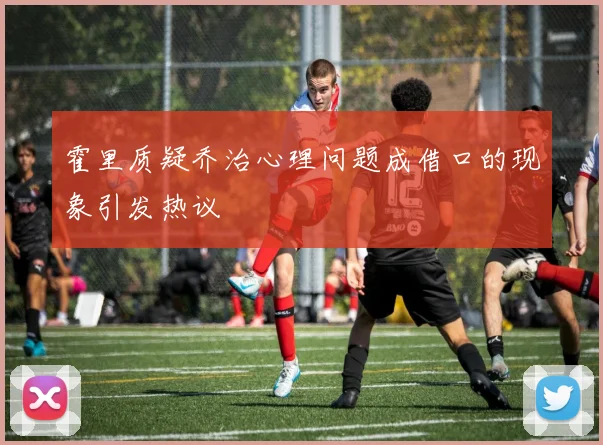 霍里质疑乔治心理问题成借口的现象引发热议